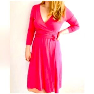 H&M Basic faux wrap jerseys dress, size S